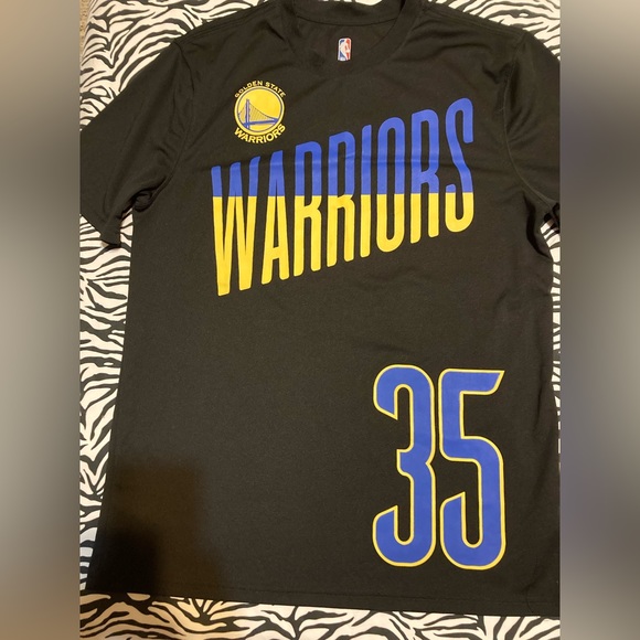 Men’s Licensed NBA Golden State Warriors Kevin Durant Short Sleeve Tee - Picture 1 of 7